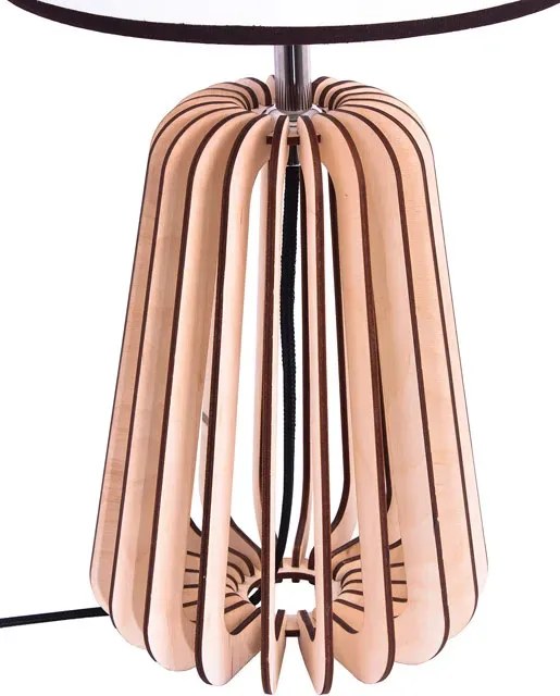 Skandynawska lampka nocna z abażurem - S228 T1-M46