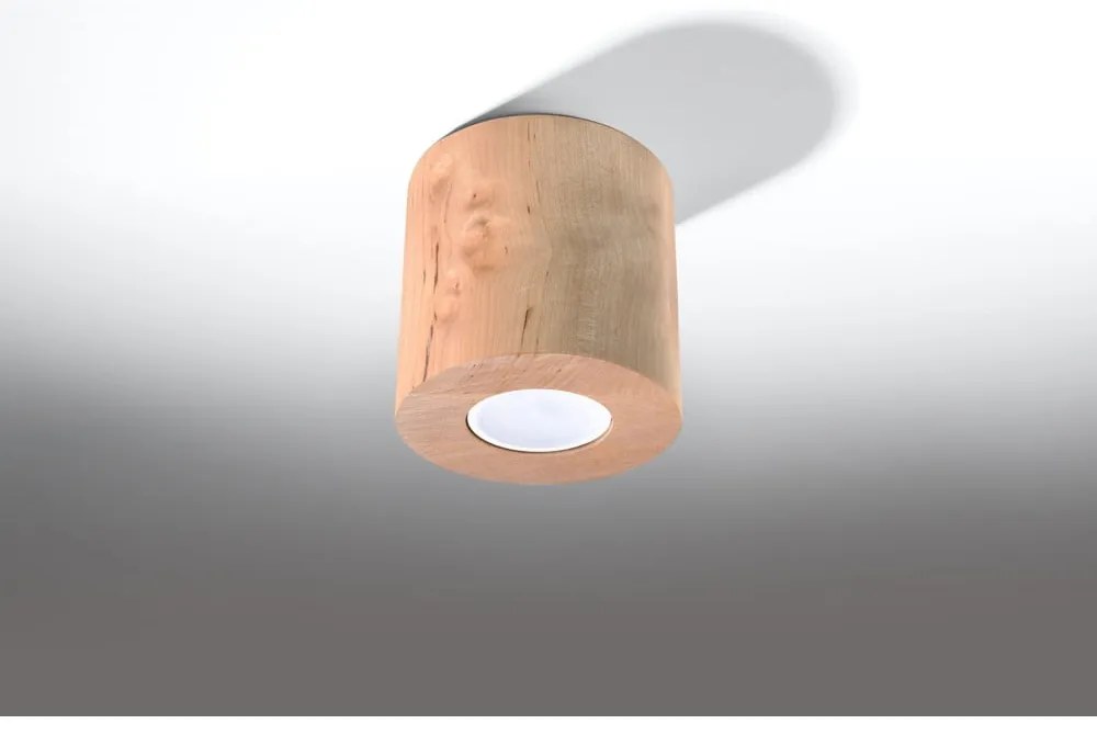 Drewniana lampa sufitowa Sollux Roda