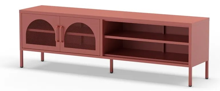 Ceglasta szafka pod TV 160x50 cm Diora – Marckeric