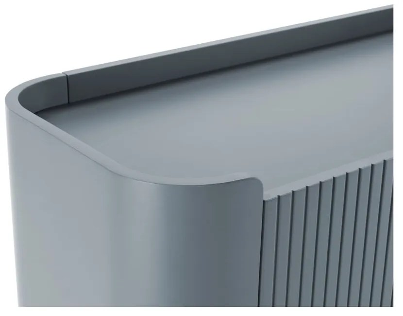 Szaroniebieska szafka 100x140x40 cm Willa – MOME