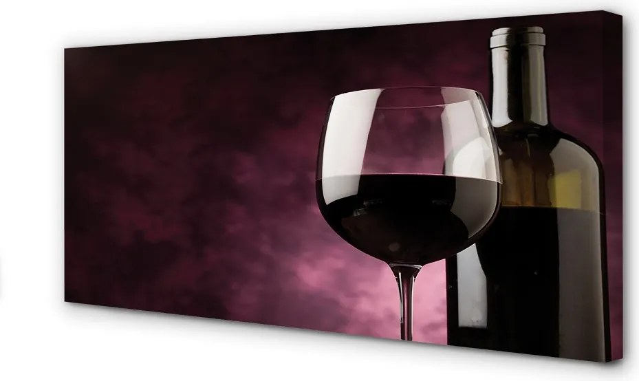 Fotoobraz na płótnie Wieczór Z Kieliszkiem Wina