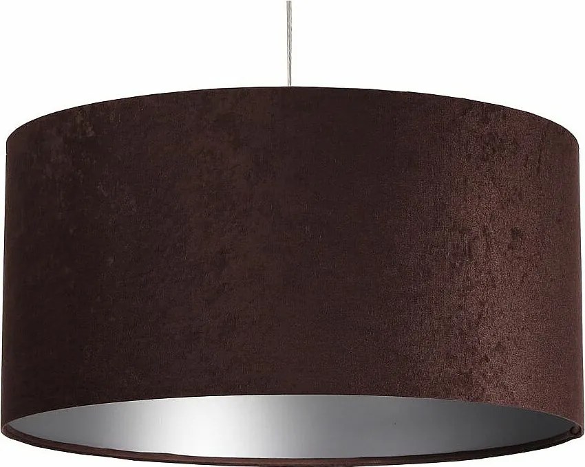 Lampa wisząca HOME 30 brązowa/srebrna