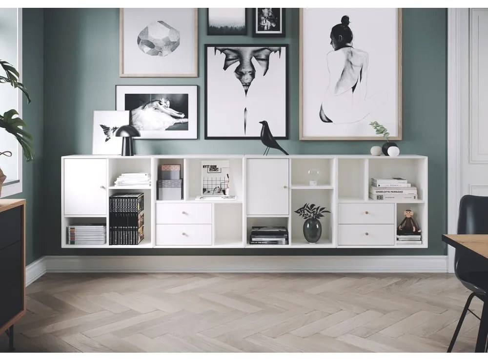 Biały element regału modułowego 43x33 cm Z Cube – Tenzo