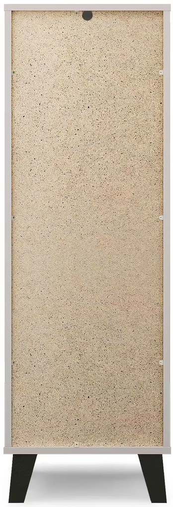 Komoda w stylu skandynawskim kaszmir + biały H3-K38