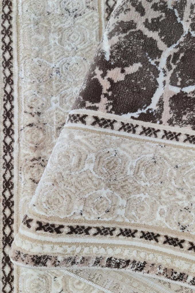 Dywan klasyczny Piero marmur beżowy 60 cm x 100 cm