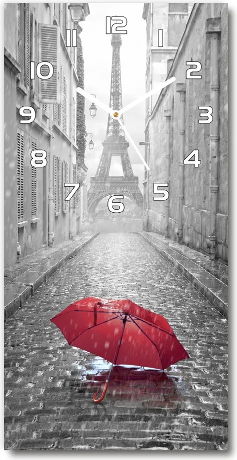 Zegar ścienny cichy Parasol Francja