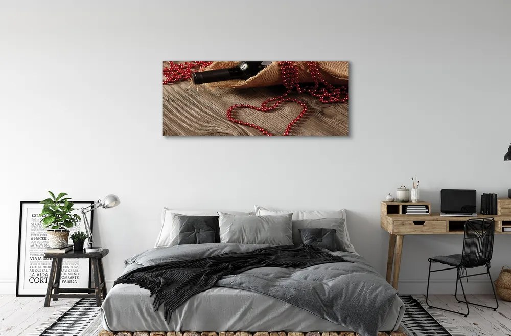 Duży obraz na płótnie Romantyczny Akcent Z Winem