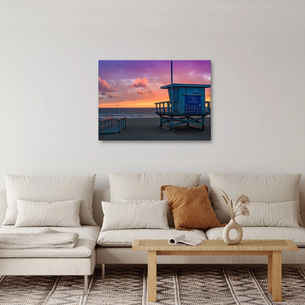 Obraz z plaży Santa Monica (70x50 cm)