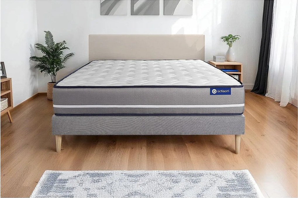 Materac Actimemo pur 80x200cm + zestaw podstawa lózka