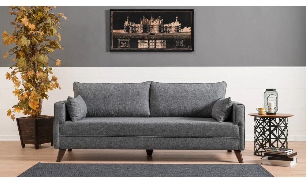 Szara sofa 208 cm Bella – Balcab Home