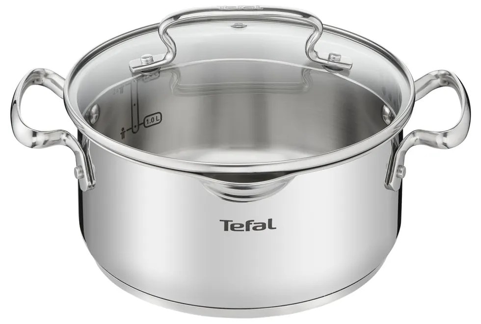 Zestaw garnków ze stali nierdzewnej 10 el. Duetto+ – Tefal