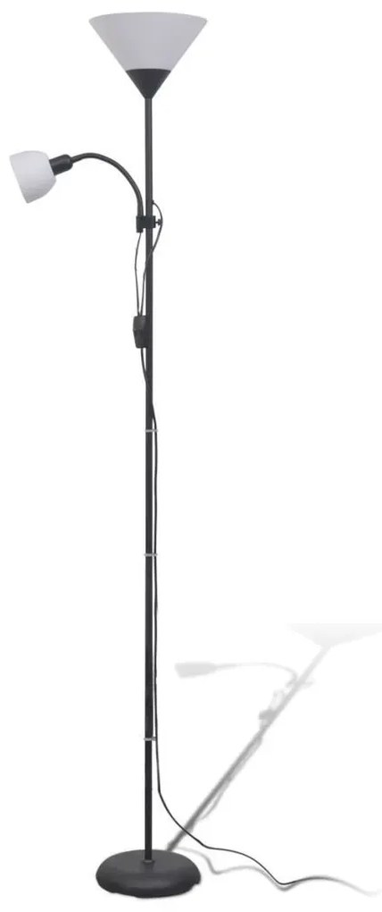 Czarna podwójna lampa stojąca - EX06 G6-F61