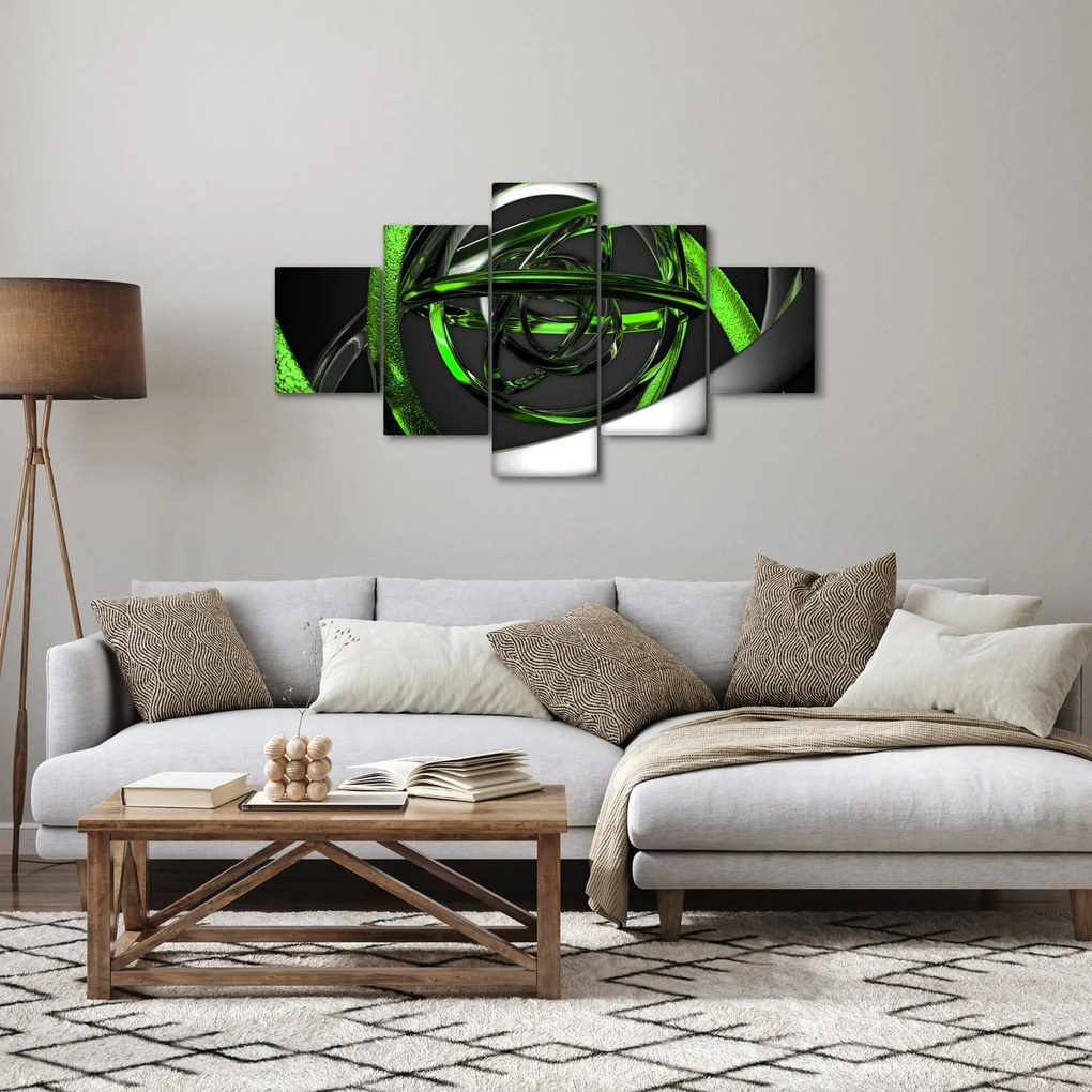 Obraz abstrakcji (125x70 cm)