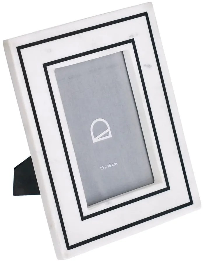 Biała kamienna ramka stojąca 18x23 cm Vittoria – Kave Home