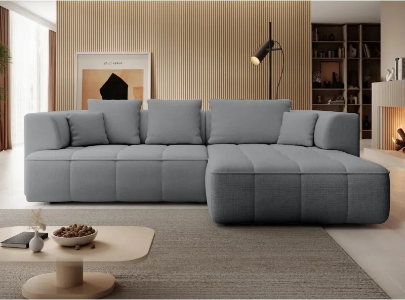 Narożnik ALBIO S z elektryczną regulacją siedziska funkcja spania WERSAL