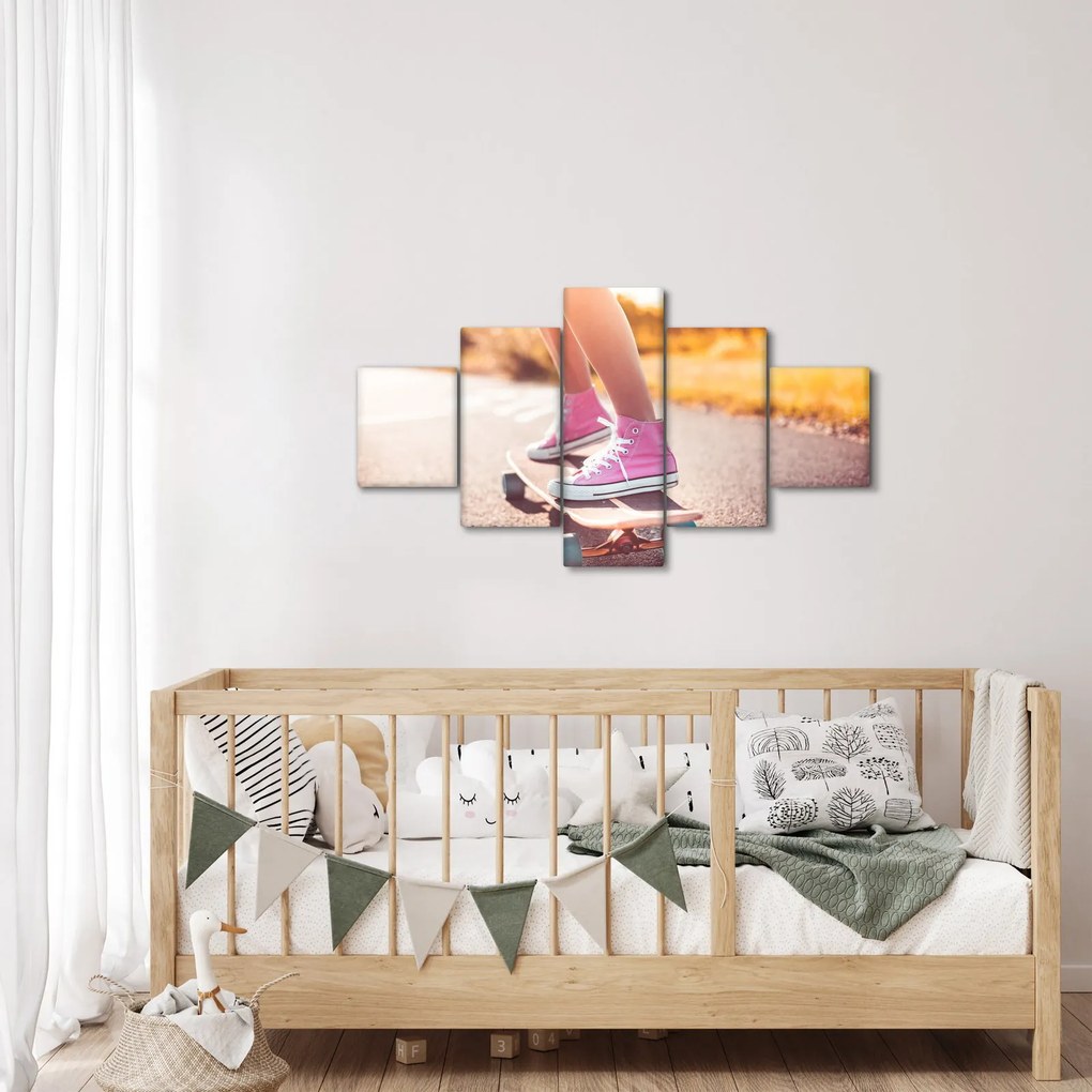 Obraz deskorolki (125x70 cm)