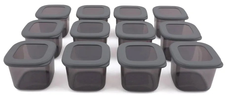 Plastikowe pojemniki 12 szt. na żywność Fresco – Hermia