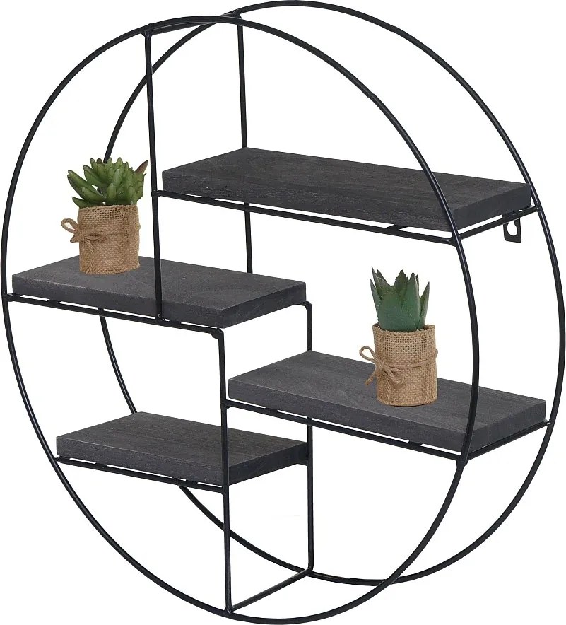 Półka ścienna MCW-K76,  ciemnoszary