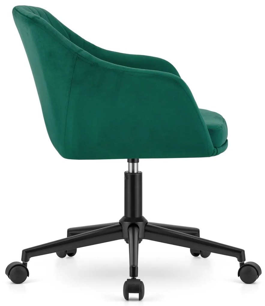 Zielony fotel biurowy MINK