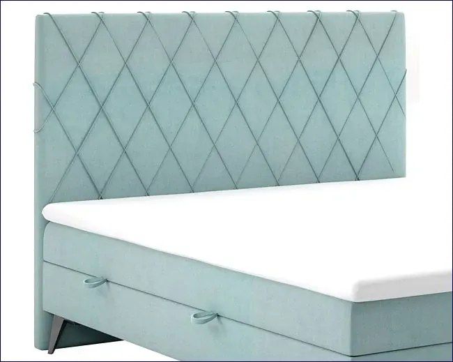 Pojedyncze łóżko boxspring Tiago 80x200 - 32 kolory