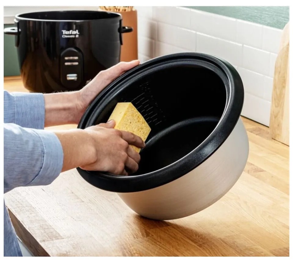 Czarne urządzenie do gotowania ryżu RK103811 – Tefal