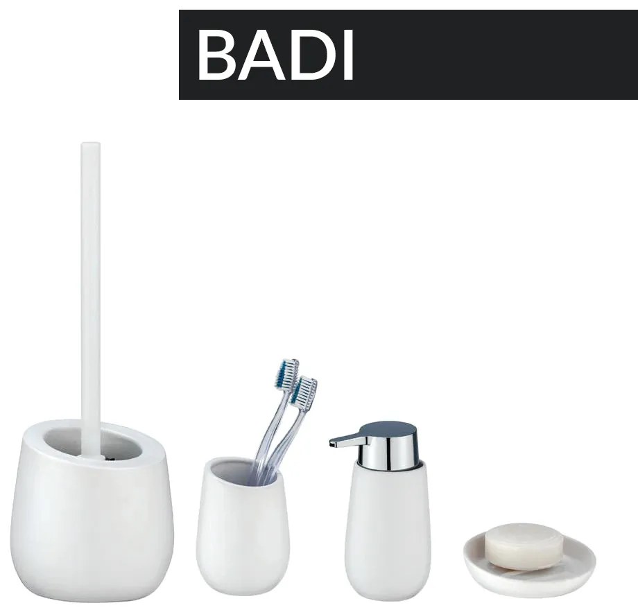 Kubek ceramiczny na szczoteczki BADI, WENKO