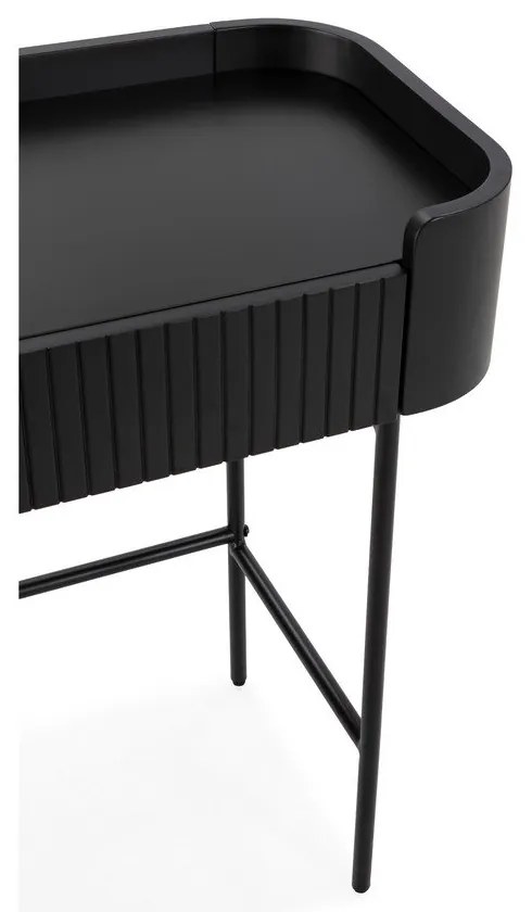 Czarna konsola 40x120 cm Willa – MOME