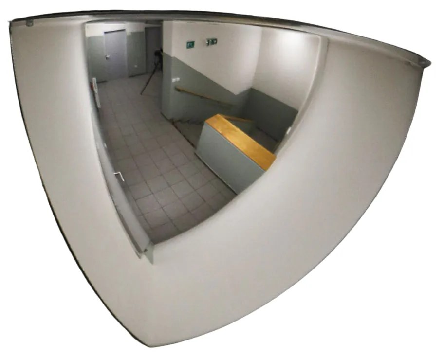 Lustro półkuliste dozorowe 1/8 kuli, średnica 660 mm