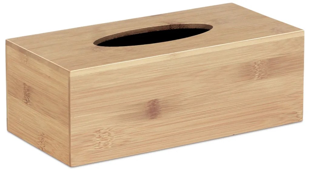 Pudełko na chusteczki 24 x 8,5 x 12 cm, bambus