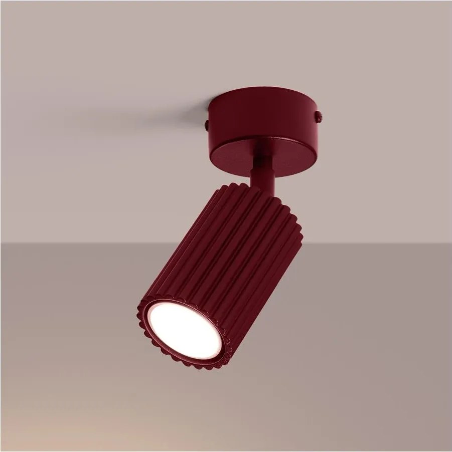 Brilagi - Oprawa punktowa LED CRESTO 1xGU10/10W/230V bordowa