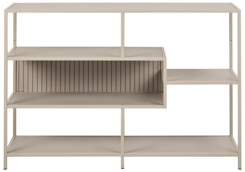 Szary regał 114x78x35 cm Seaford – Actona