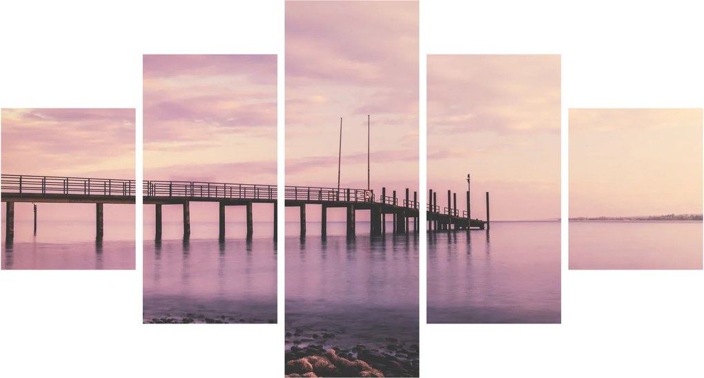 Obraz - Port (125x70 cm)