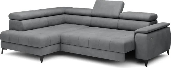 Narożnik CHIVAS L z Elektryczną regulacją siedziska wolnostojący WERSAL