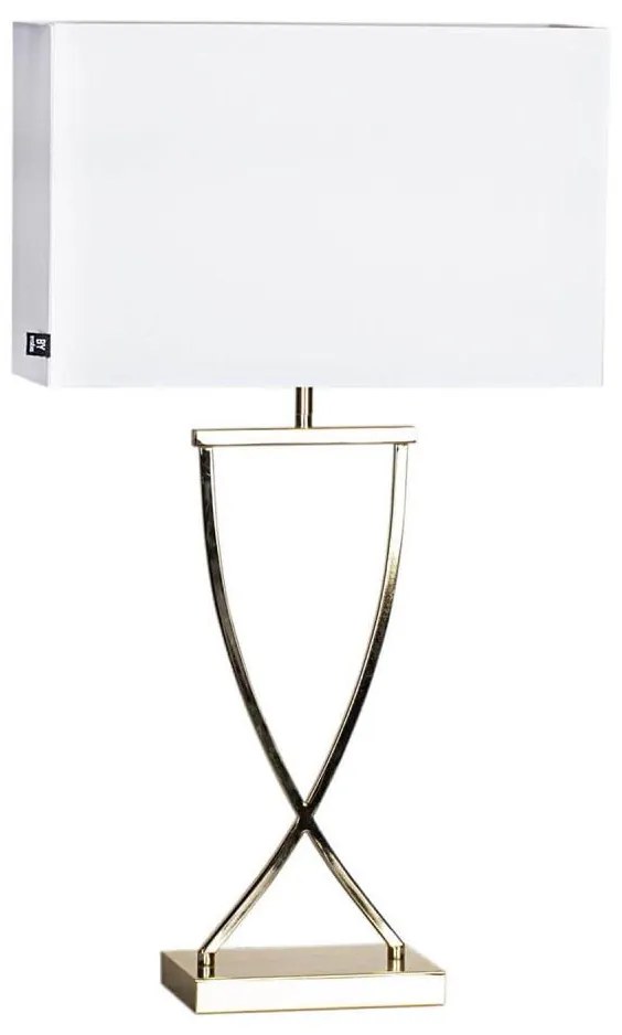 ByRydens 2829620-5000 - Lampa stołowa OMEGA 1xE27/5W/230V biała/mosiężna