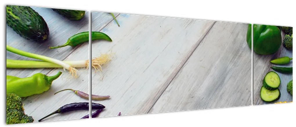 Obraz warzyw (170x50 cm)