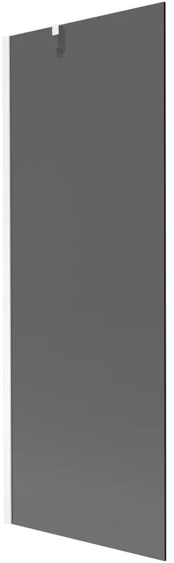 Mexen Next parawan nawannowy 1-skrzydłowy 70 x 150 cm, grafit, biały - 895-070-000-00-40-20