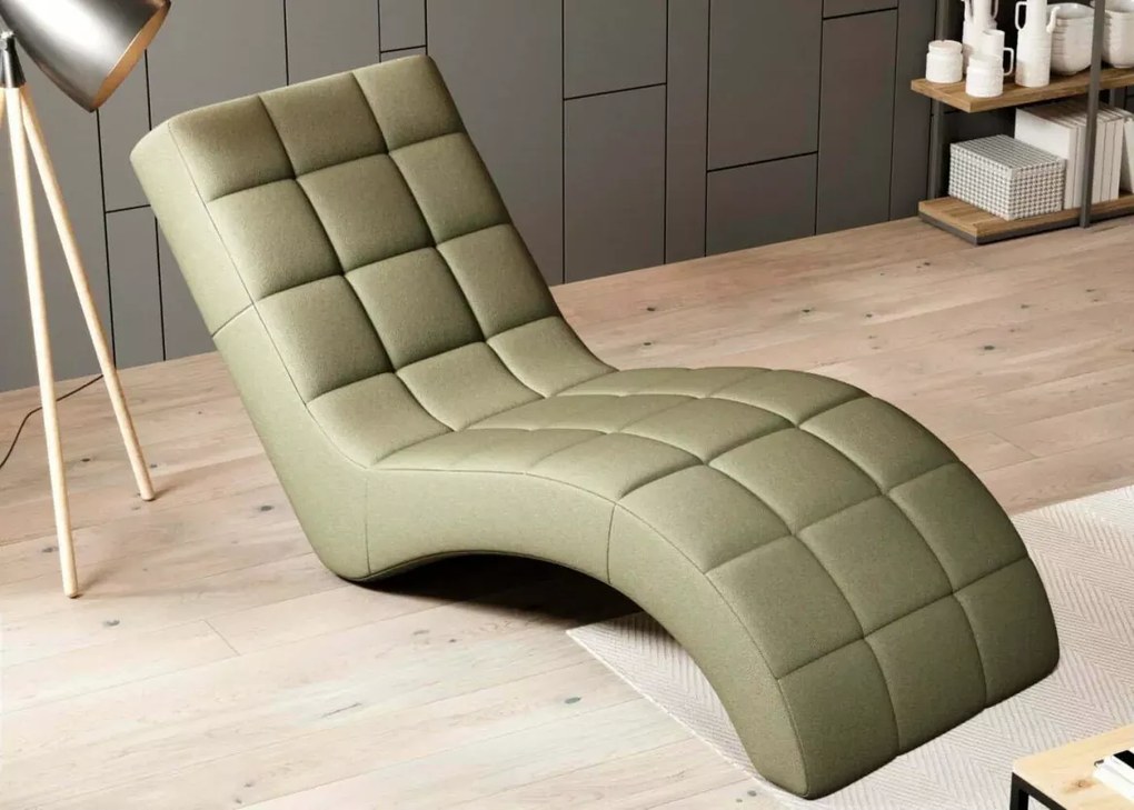 Nowoczesny szezlong tapicerowany Laguns chesterfield