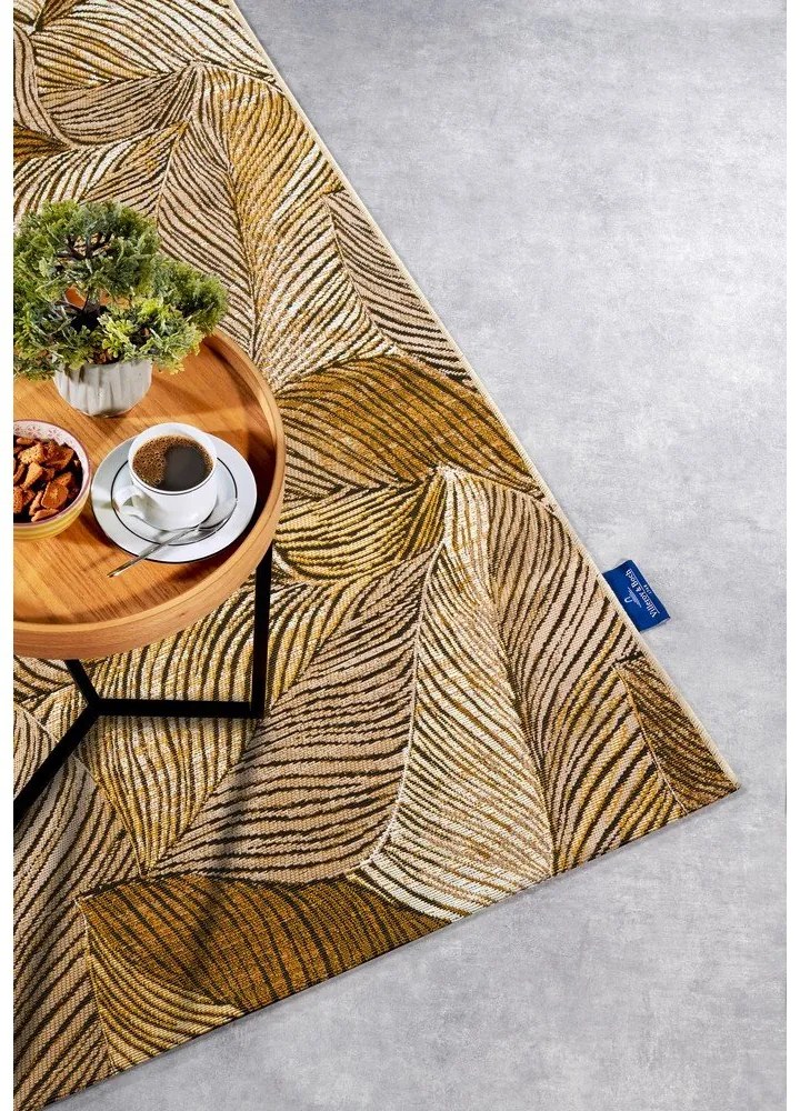 Dywan odpowiedni na zewnątrz w kolorze złota 200x285 cm Eugene – Villeroy&amp;Boch