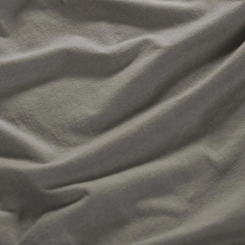 4Home prześcieradło jersey Lycra antracytowy, 120 x 200 cm, 120 x 200 cm