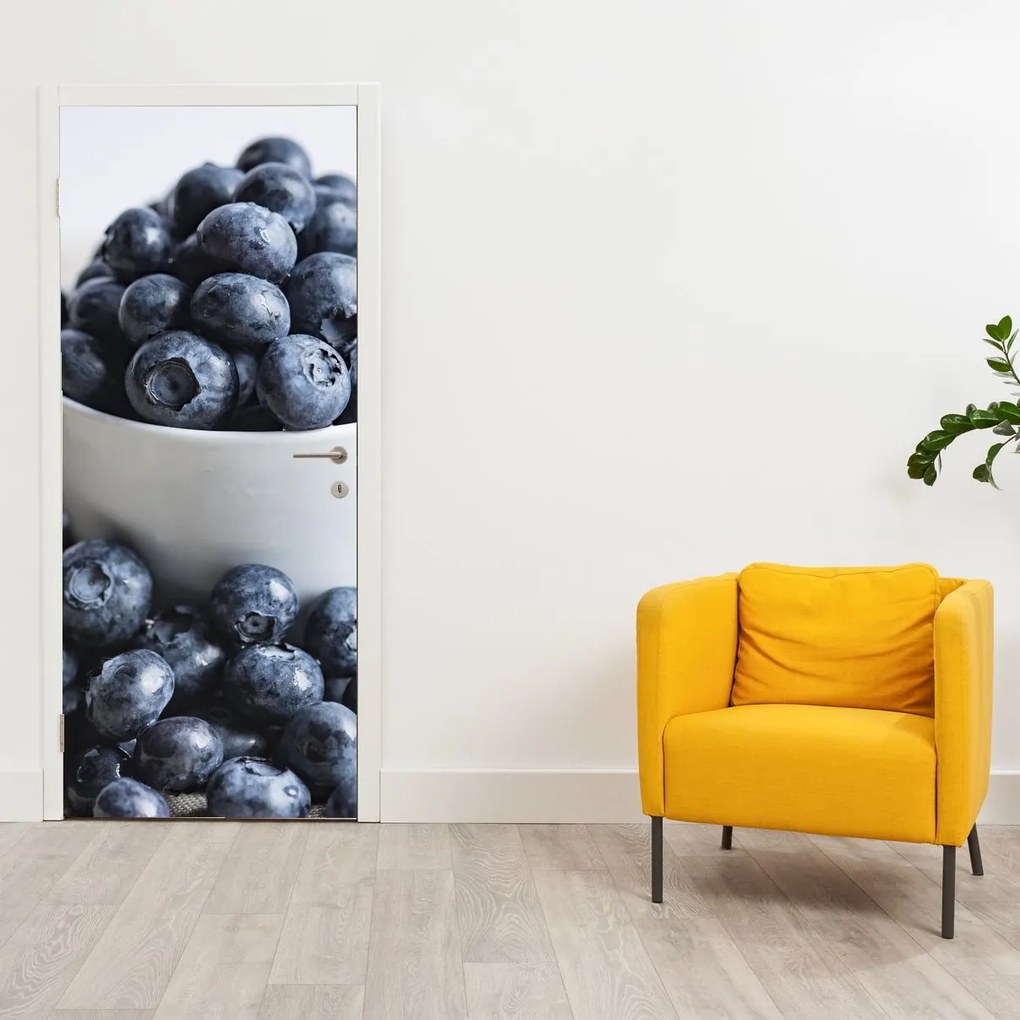 Fototapeta na drzwi - Jagody (95x205cm)