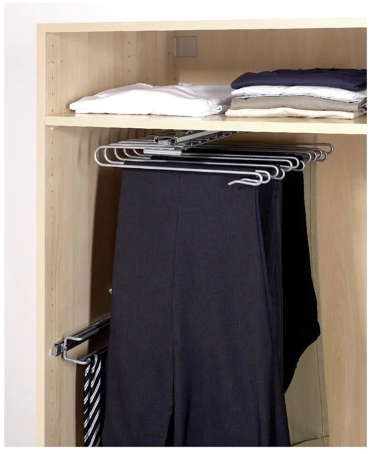 Wysuwany wieszak na spodnie Wenko Wardrobe