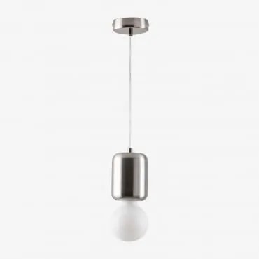 Metalowa Lampa Sufitowa Zabarny Chrome - Sklum