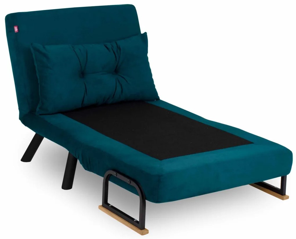 Fotel Sando Single Petrol Green