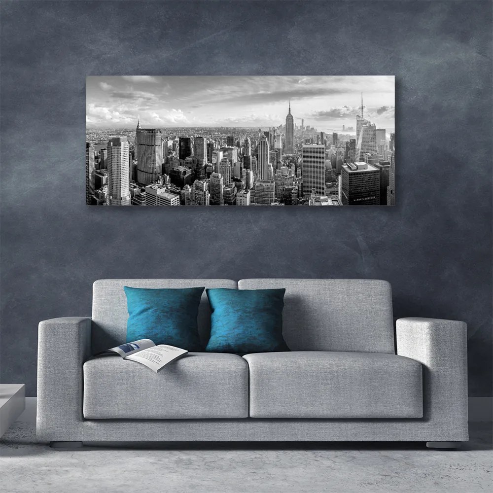 Obraz canvas na ścianę Rytm Miejskich Kamienic