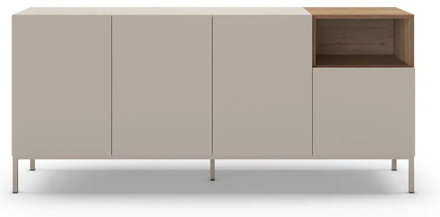 Kremowa komoda 180x80 cm Cailin – Marckeric