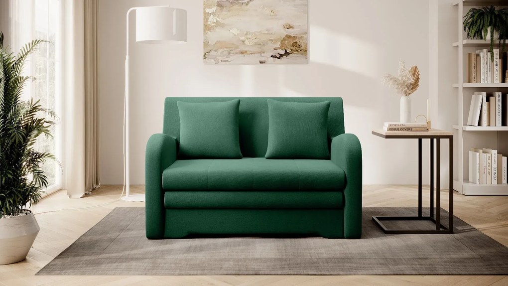 Sofa rozkładana z funkcją spania ARIO zielona ELTAP