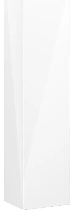 Mexen Orio słupek łazienkowy 35 cm, 1 drzwi, biały połysk - 91A11-03016-1-BF00