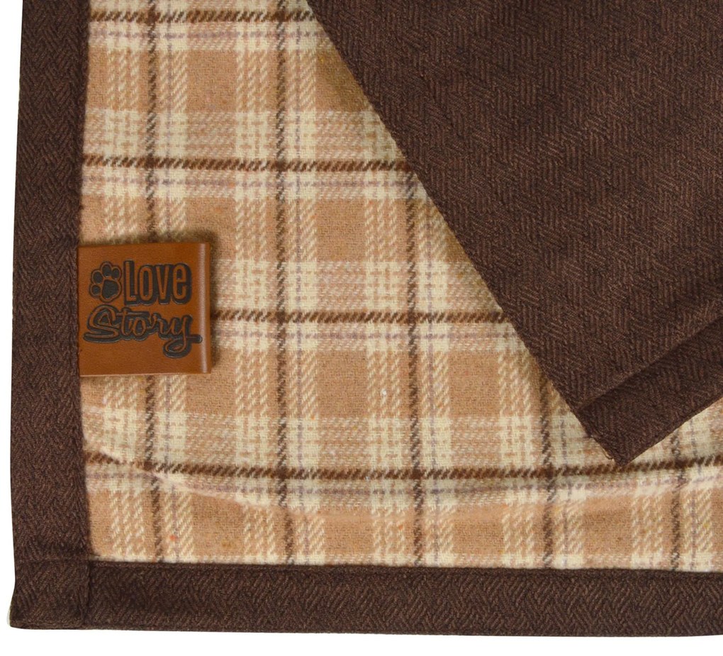 Koc podróżny dla zwierzaka, 100 x 70 cm