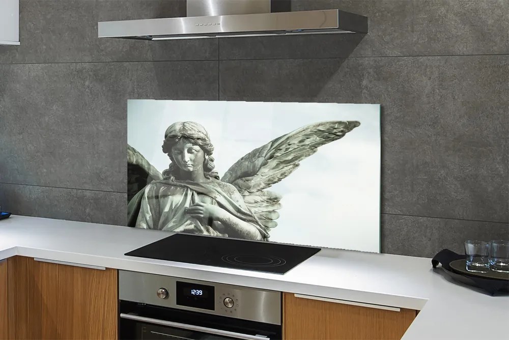 Panel Kuchenny Szklany Figura Anioła