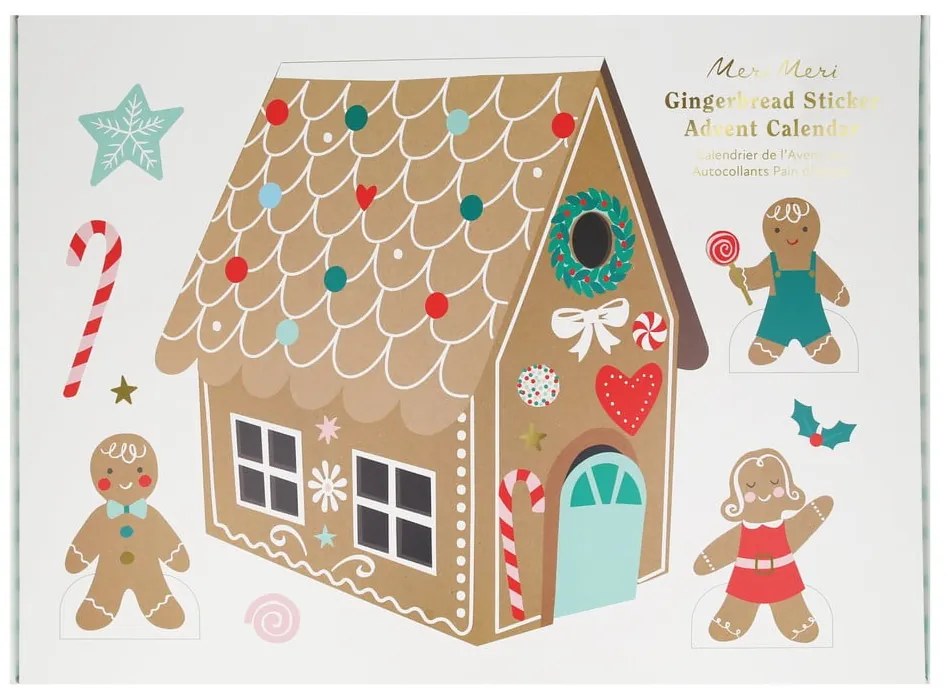 Kalendarz adwentowy Gingerbread – Meri Meri